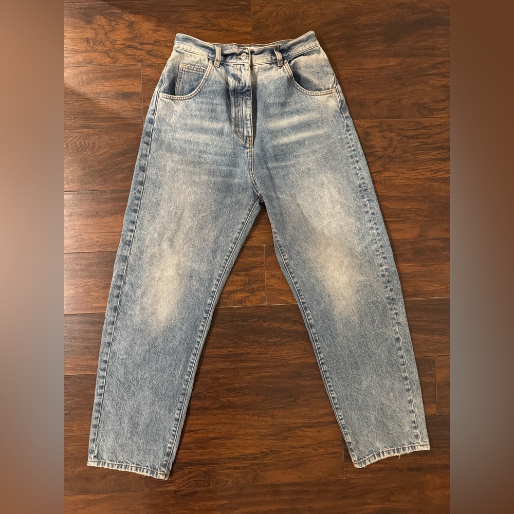 MSGM ballon denim